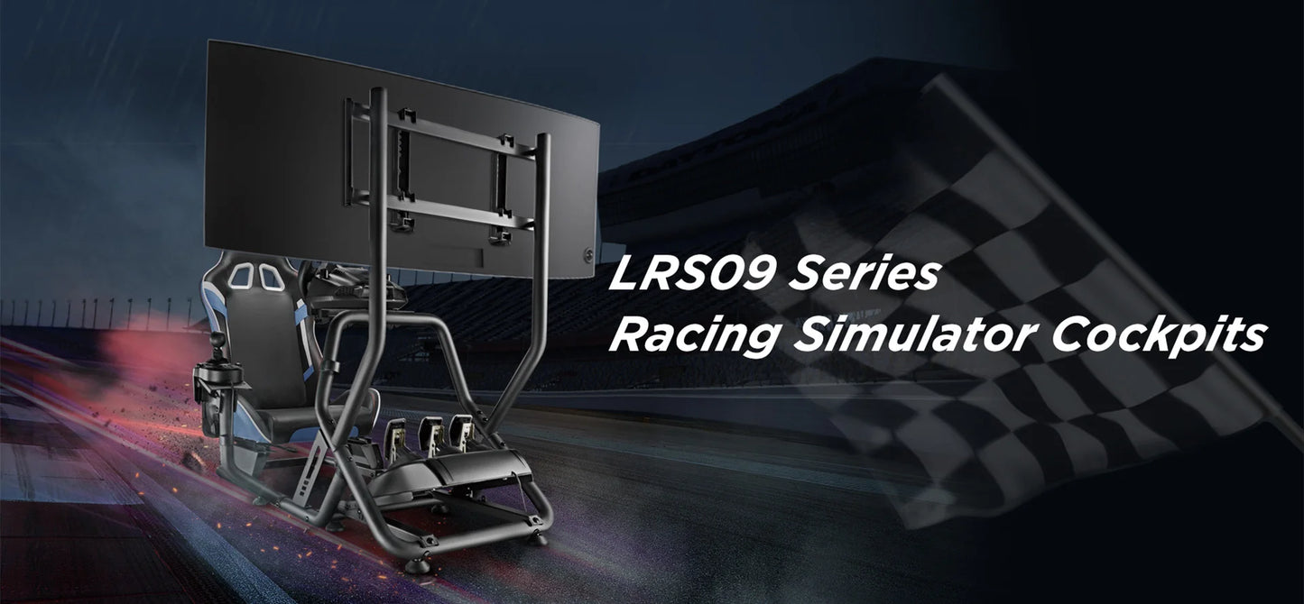 LRS09-BS02 Gaming Accessories Race Simulator Seat Racing Simulation Seat Car Racing Game Play Seat Racing Simulator