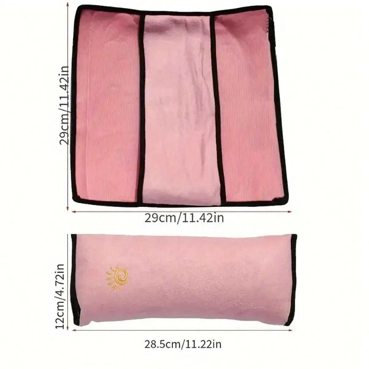 Car seat belt shoulder pads Car seat belt protectors Universal polyester comfortable shoulder protection
