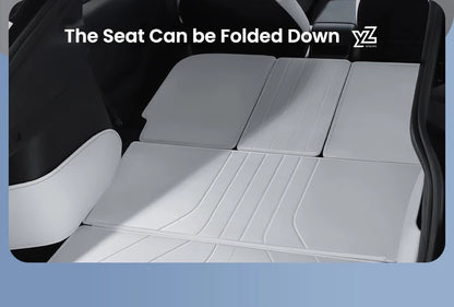 YZ For Tesla Model Y Juniper 2021-2026 Leather Trunk Mats Fully Surrounded Waterproof Non-Slip Liner Custom Floor Mat Accessorie
