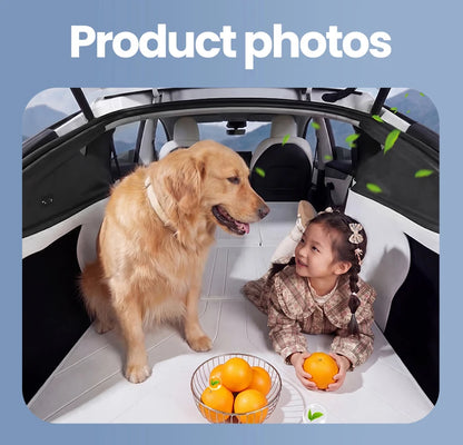 YZ For Tesla Model Y Juniper 2021-2026 Leather Trunk Mats Fully Surrounded Waterproof Non-Slip Liner Custom Floor Mat Accessorie