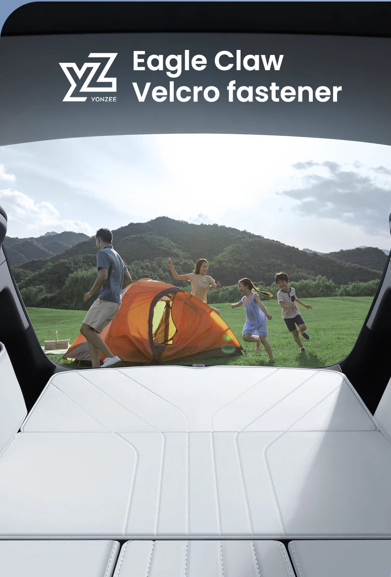 YZ For Tesla Model Y Juniper 2021-2026 Leather Trunk Mats Fully Surrounded Waterproof Non-Slip Liner Custom Floor Mat Accessorie