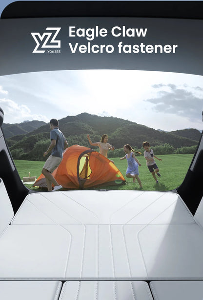 YZ For Tesla Model Y Juniper 2021-2026 Leather Trunk Mats Fully Surrounded Waterproof Non-Slip Liner Custom Floor Mat Accessorie