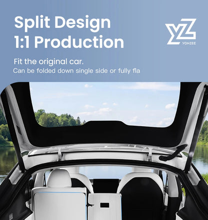 YZ For Tesla Model Y Juniper 2021-2026 Leather Trunk Mats Fully Surrounded Waterproof Non-Slip Liner Custom Floor Mat Accessorie