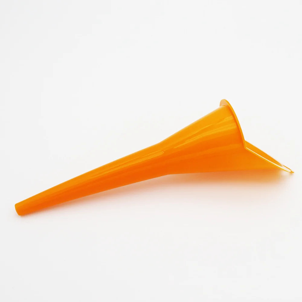 Car Long Stem Funnel Anti-splash Gasoline Oil Filling Tool Plastic Car Truck Motor Oil Change Refueling Funnel Car Accessories
